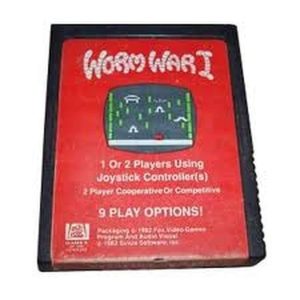 WORM WAR I - ATARI 2600 GAME - Atari 2600 Game | Retrolio Games