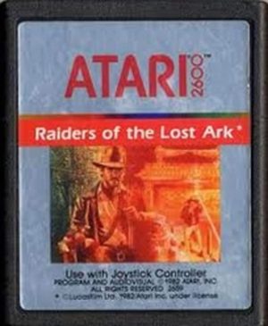 RAIDERS OF THE LOST ARK - ATARI 2600 GAME - Atari 2600 Game | Retrolio Games