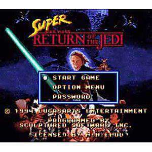 Super Star Wars Return of the Jedi - SNES Game | Retrolio Games