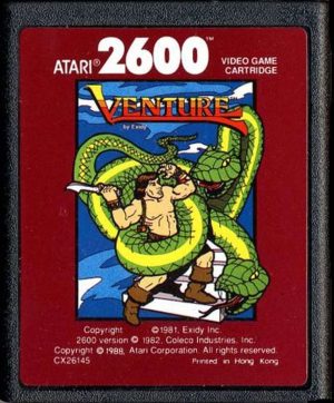 VENTURE RED LABEL - ATARI 2600 GAME - Atari 2600 Game | Retrolio Games