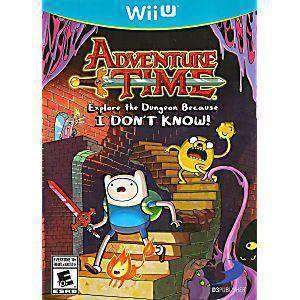 Adventure Time: Explore the Dungeon Because I Don't Know - Wii U Game | Retrolio Games